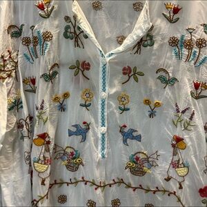 Johnny Was Sami tunic blouse